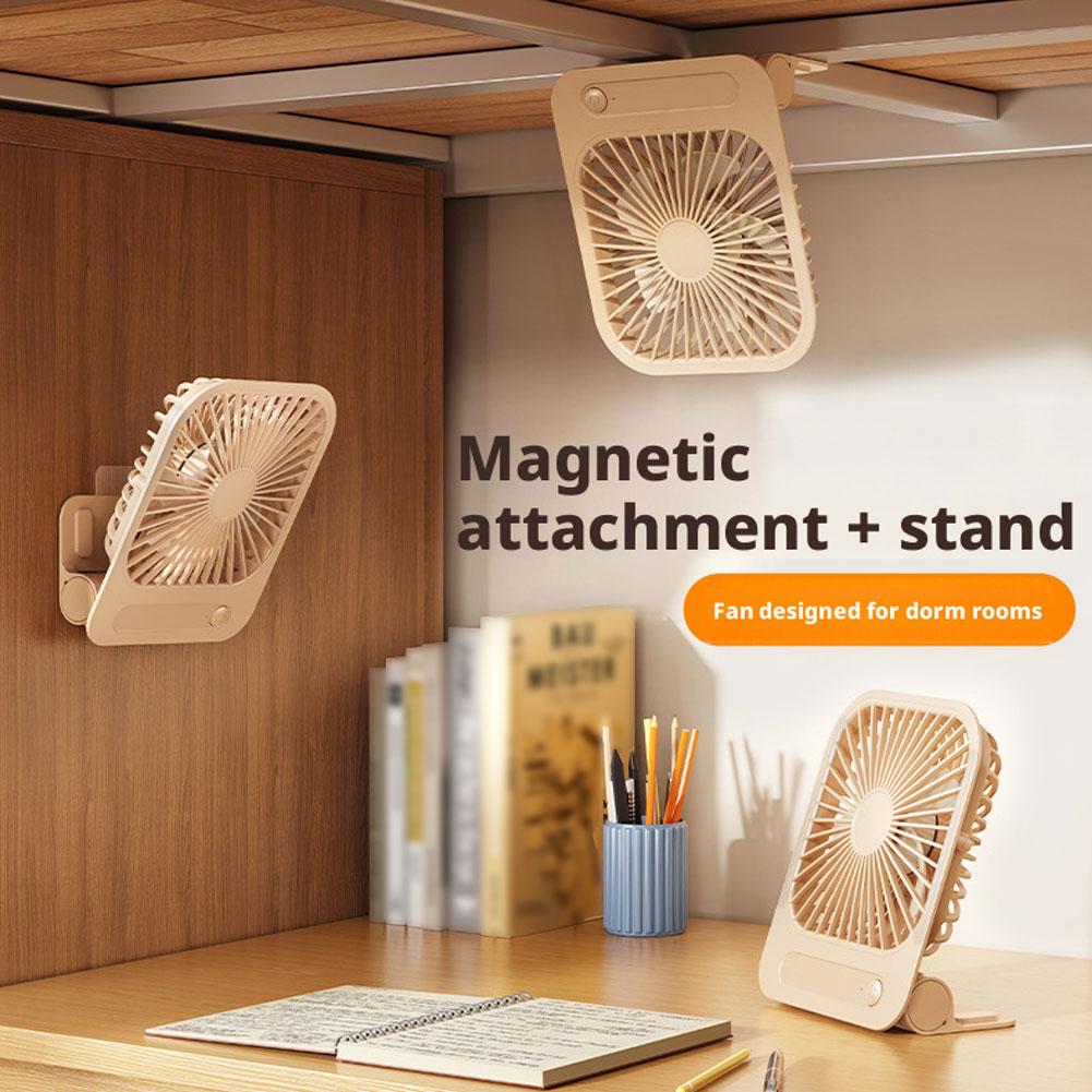 Home Office Desk Ideas - Ultra-thin Magnetic Cooling Fan Table Desk