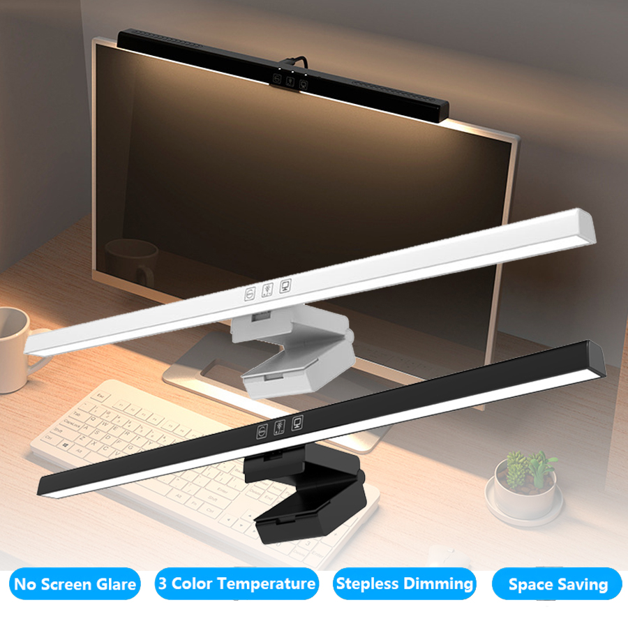 Home Office Desk Ideas - 50cm LED Monitor Light Bar Screen