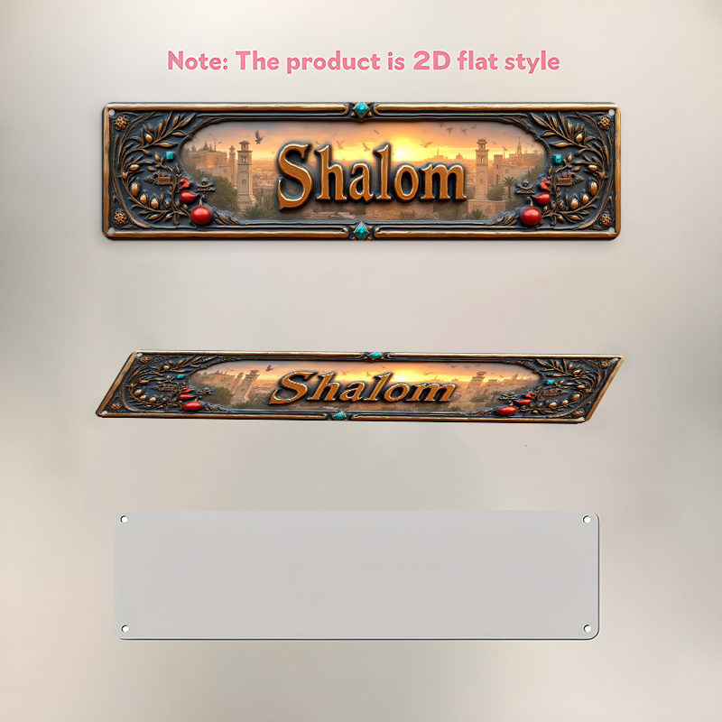 CIFBUY Vintage Shalom Hebrew A - огляд і ціна Home Office In Living Room