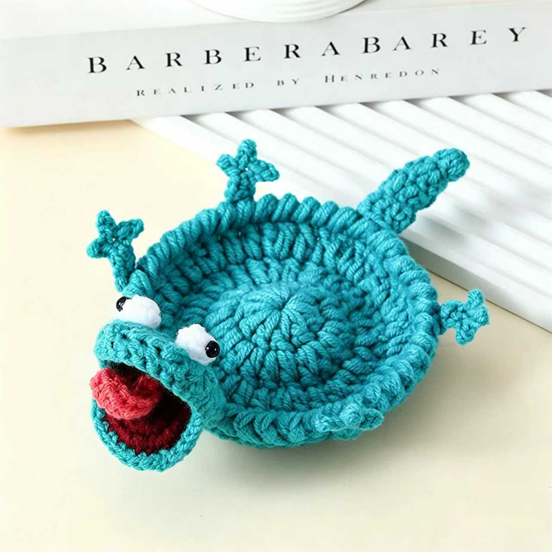 Cute Crochet Animal Coaster Ha - огляд і ціна Home Office Desk Ideas