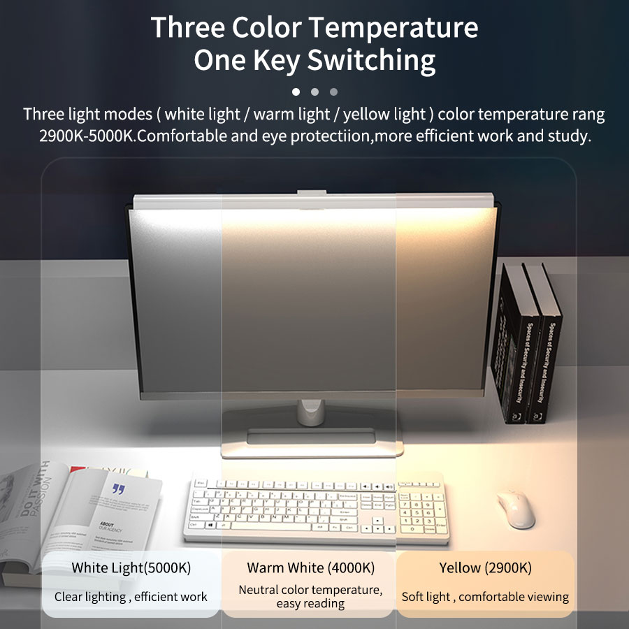 50cm LED Monitor Light Bar Scr - огляд і ціна Home Office Desk Ideas