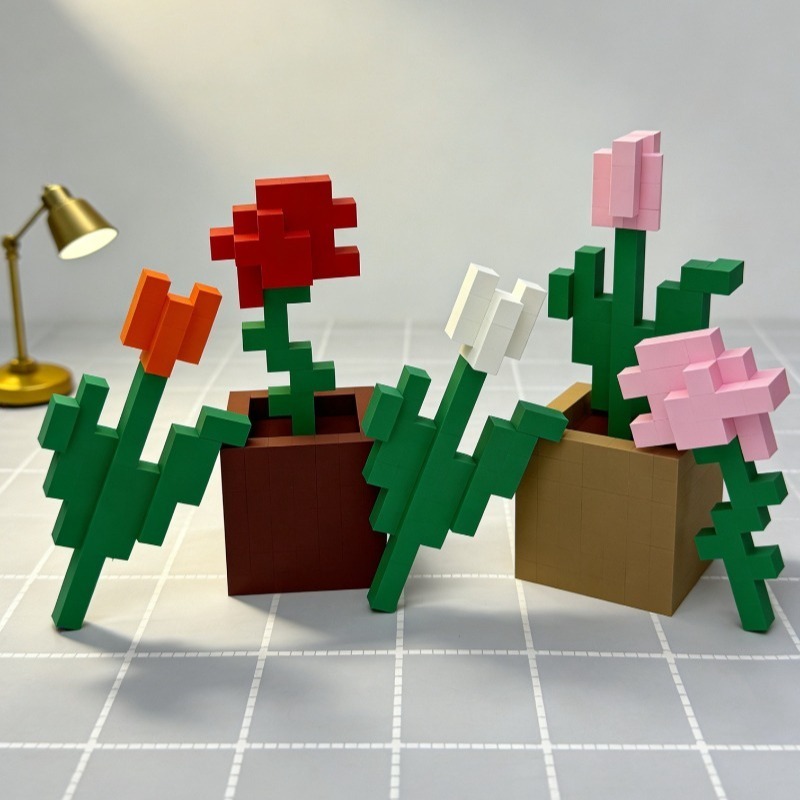 3D Printing Unique Flower Deco - огляд і ціна Home Office Desk Ideas