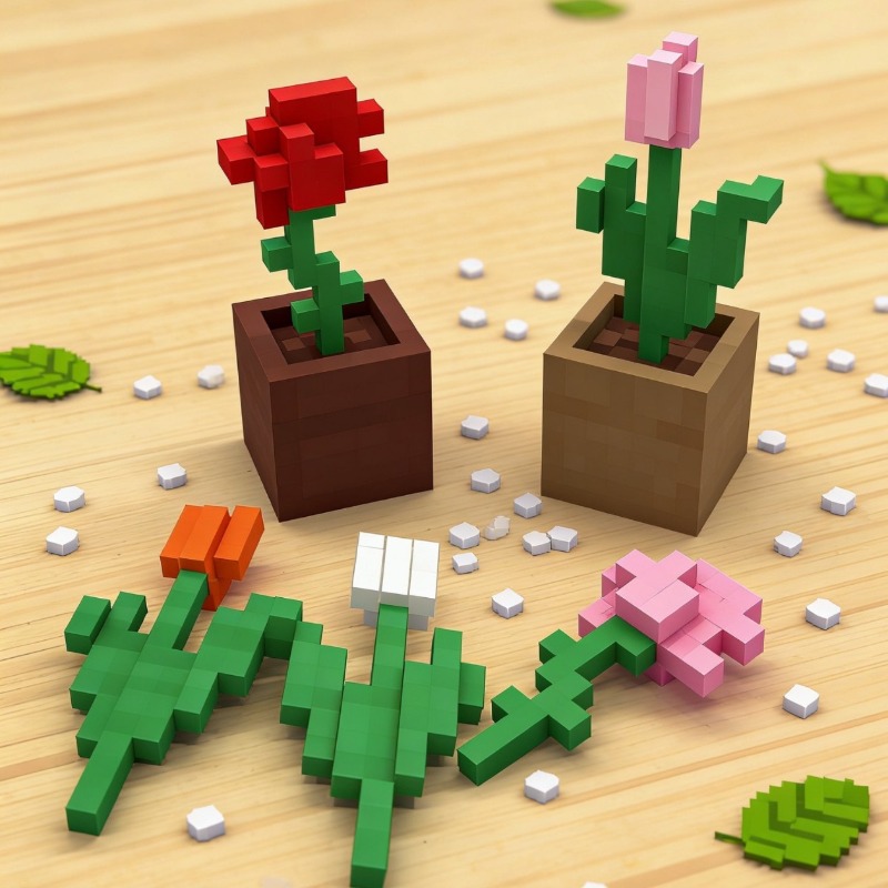 3D Printing Unique Flower Deco - огляд і ціна Home Office Desk Ideas
