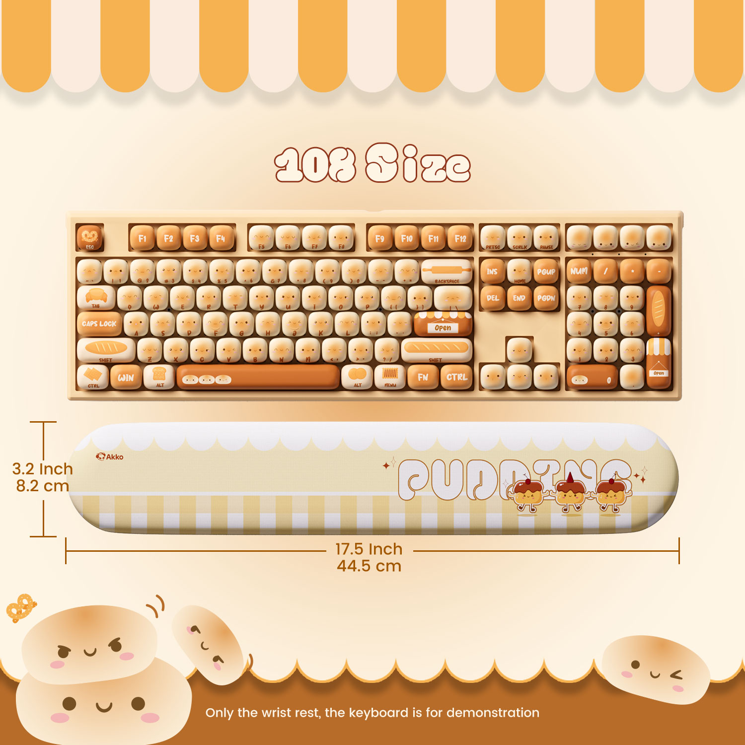 Akko Pudding Buns Keyboard Wri - огляд і ціна Home Office Keyboard