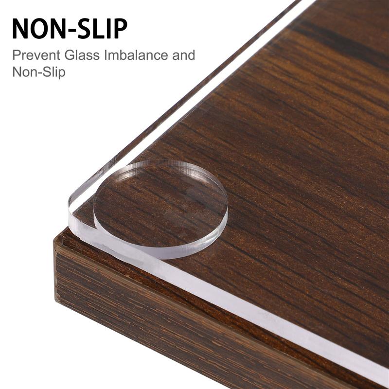 10pcs Glass Table Pad Anti Sli - огляд і ціна Home Office Desk Ideas