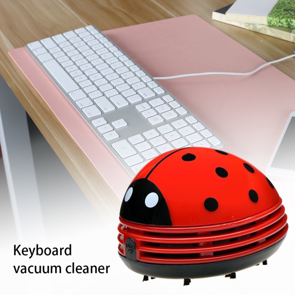 Cute Ladybug Desktop Vacuum Cl - огляд і ціна Home Office Desk Ideas