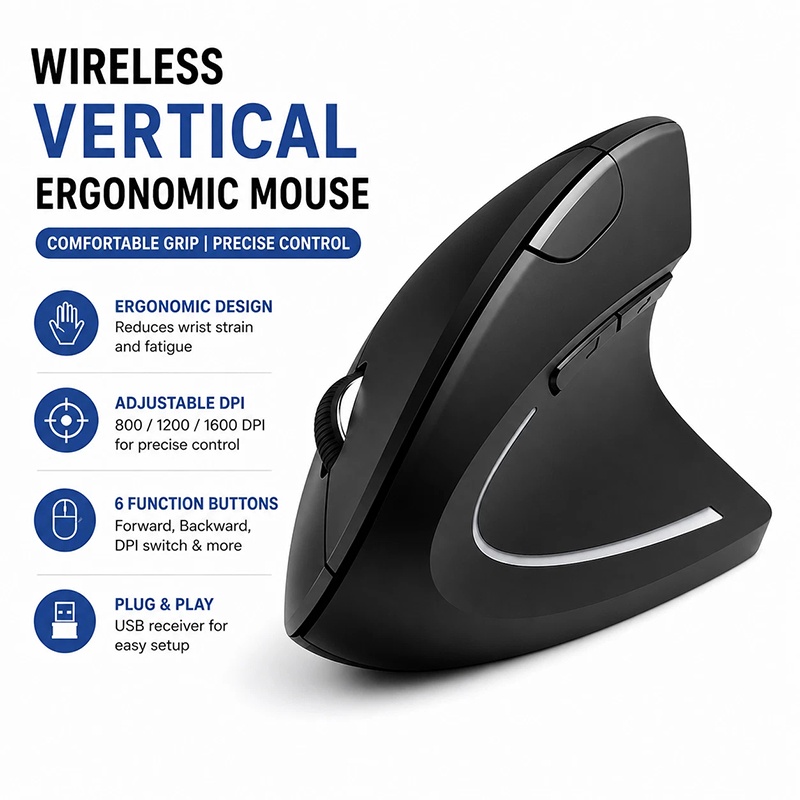 Rechargeable Vertical Gaming M - огляд і ціна Home Office Keyboard
