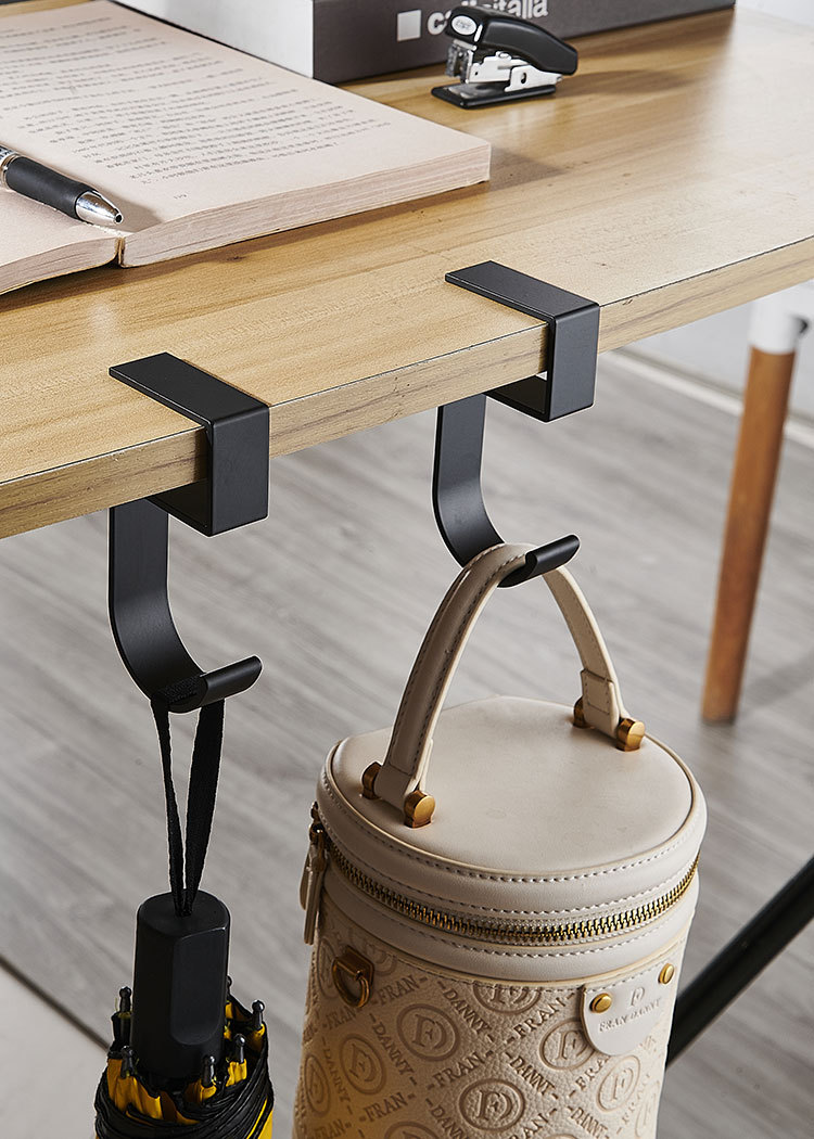 5-Shaped Portable Desk Hook |  - огляд і ціна Home Office Desk Ideas