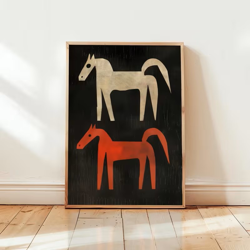 Animal Canvas Poster Wall Feat - огляд і ціна Home Office Interior Design