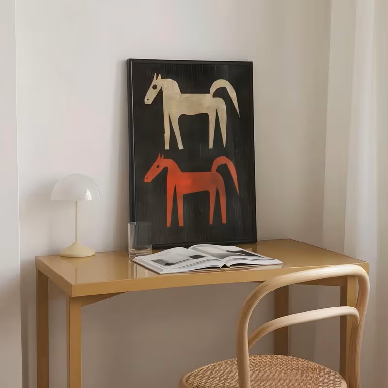 Animal Canvas Poster Wall Feat - огляд і ціна Home Office Interior Design