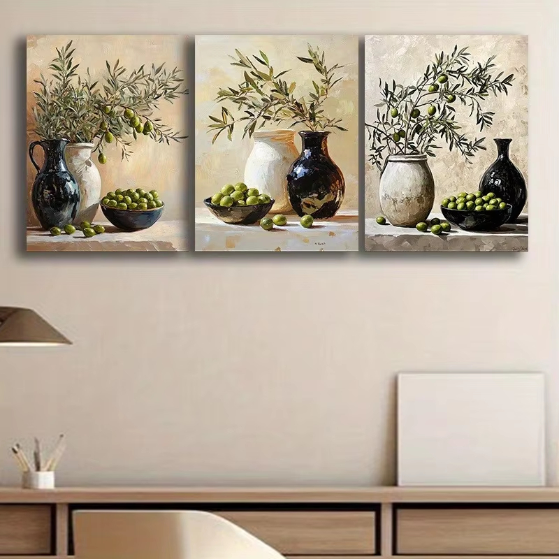 3pcs Summer Olive Branch Olive - огляд і ціна Home Office Depot