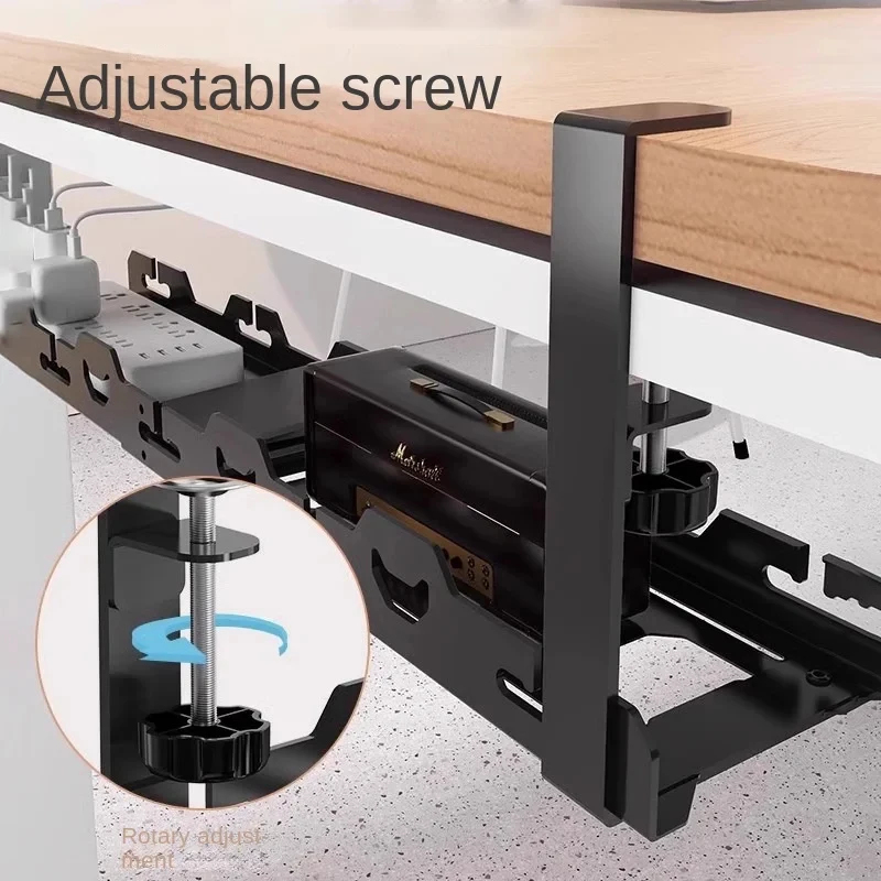 Under Table Telescopic Storage - огляд і ціна Home Office Desk Ideas