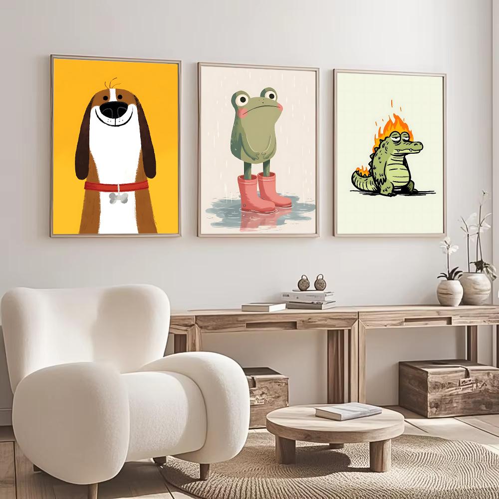Cute Animal Character Design P - огляд і ціна Home Office Interior Design