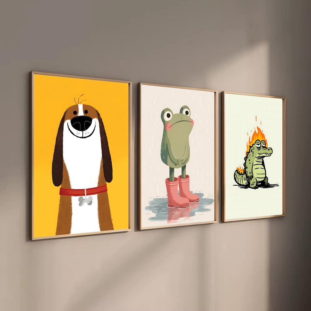 Cute Animal Character Design P - огляд і ціна Home Office Interior Design