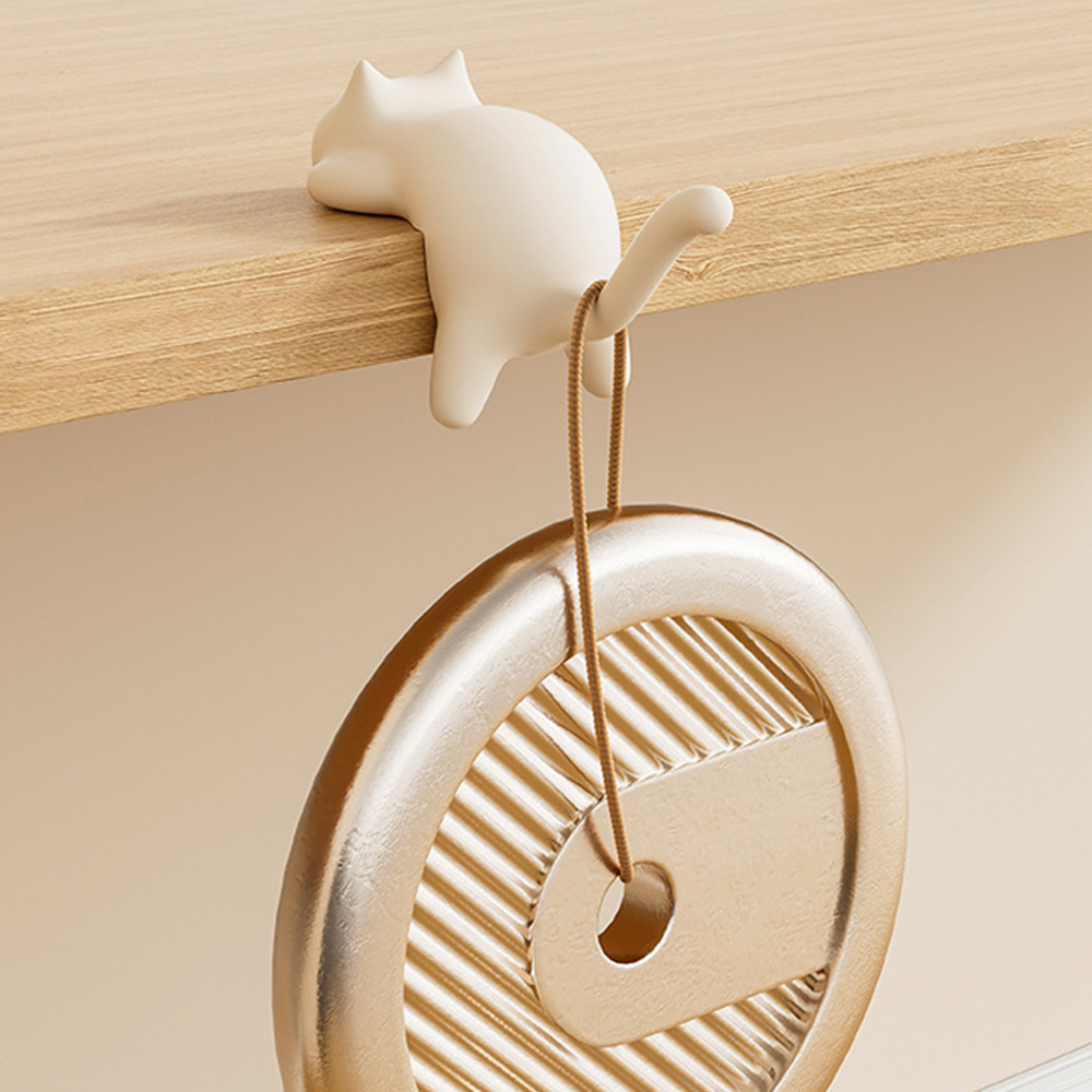 ​Cat Shaped No Trace Hooks, Da - огляд і ціна Home Office Desk Ideas