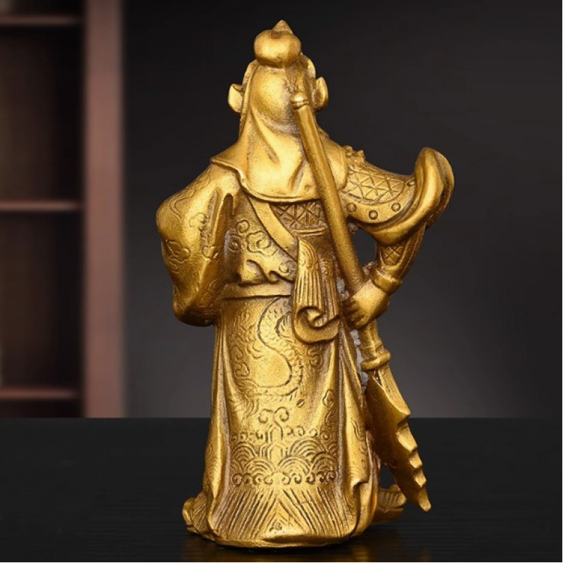 Saint Gong Figurine With Er Ye - огляд і ціна Home Office Ye