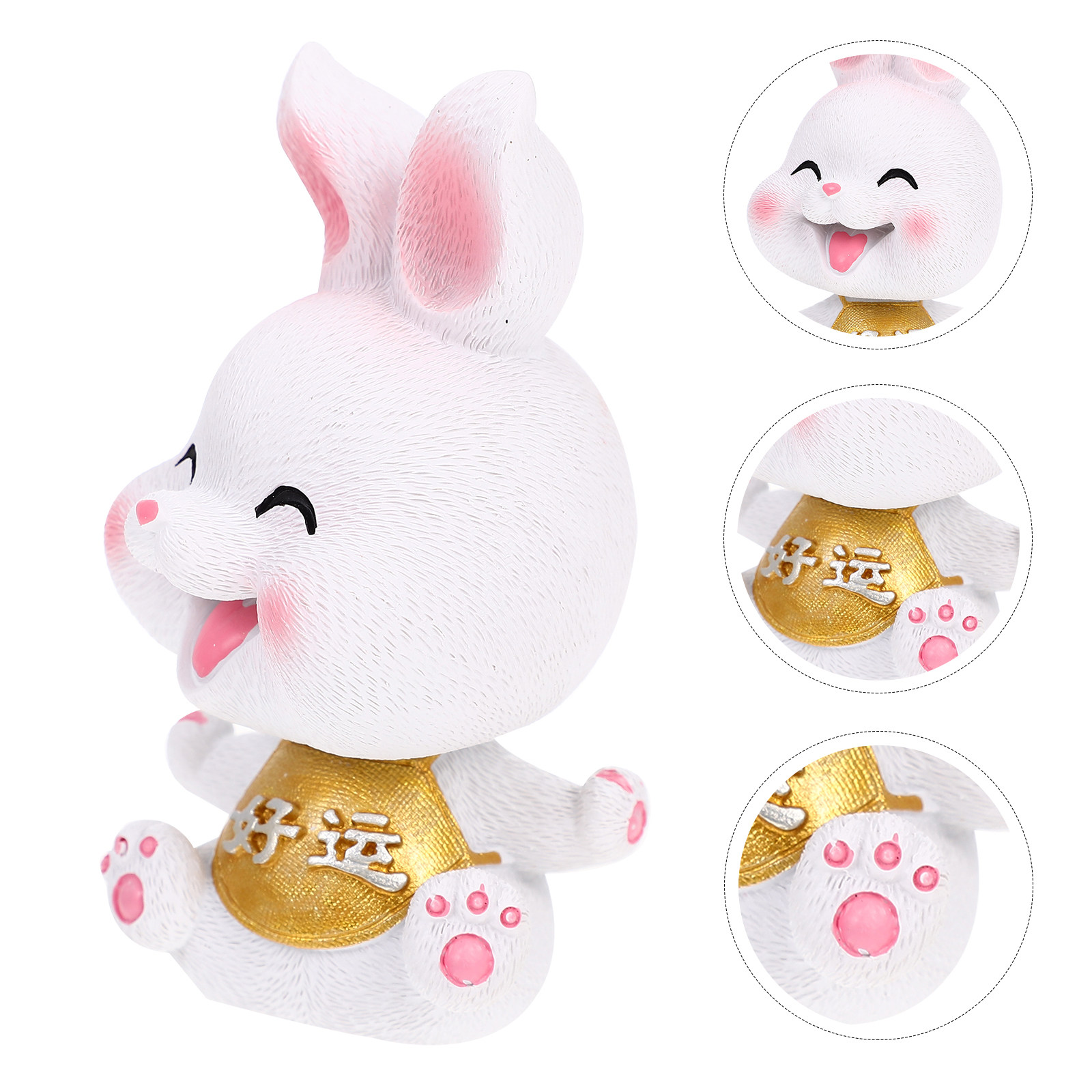 Elegant Resin Craft Rabbit Ado - огляд і ціна Home Office Interior Design