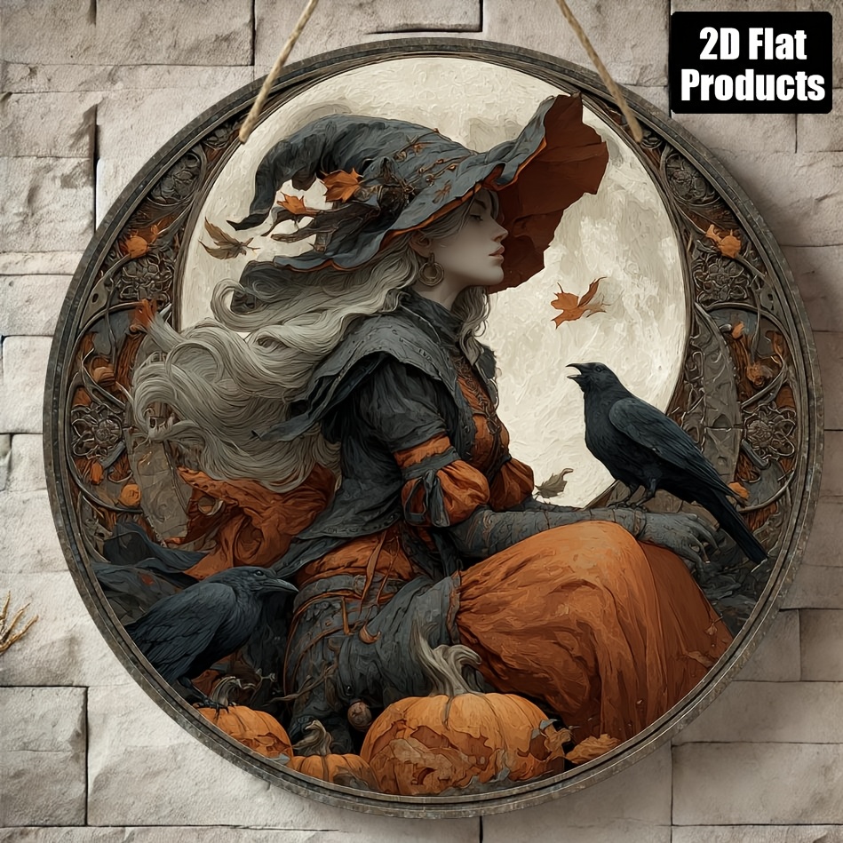 2D Flat, 1pc Vintage Witch-The - огляд і ціна Home Office Ye