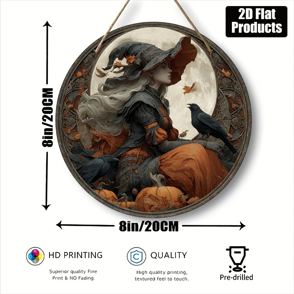 2D Flat, 1pc Vintage Witch-The - огляд і ціна Home Office Ye