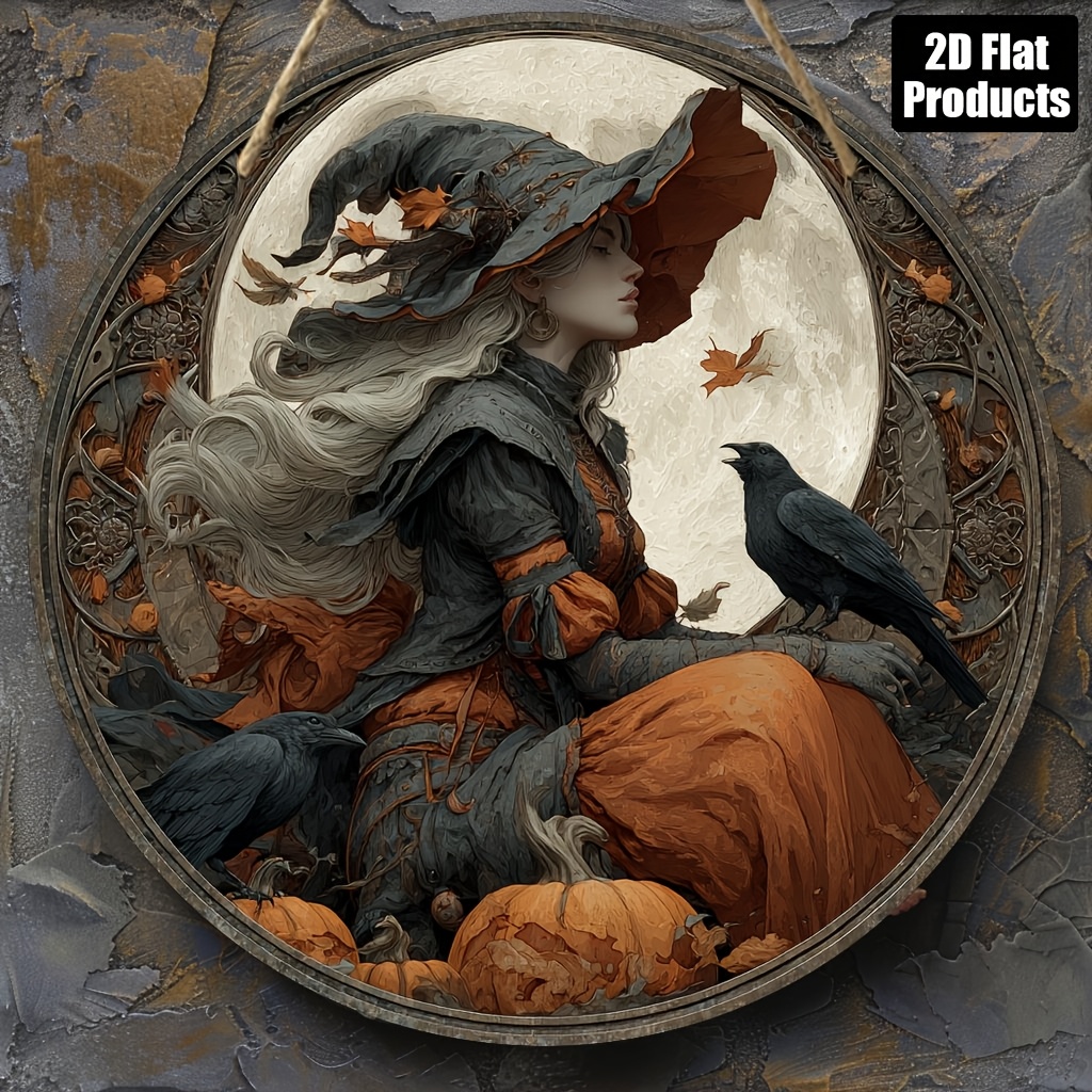 2D Flat, 1pc Vintage Witch-The - огляд і ціна Home Office Ye