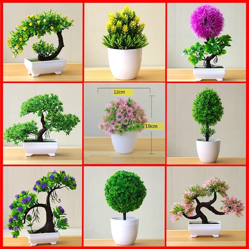 Artificial Small Tree Potted P - огляд і ціна Home Office Desk Ideas