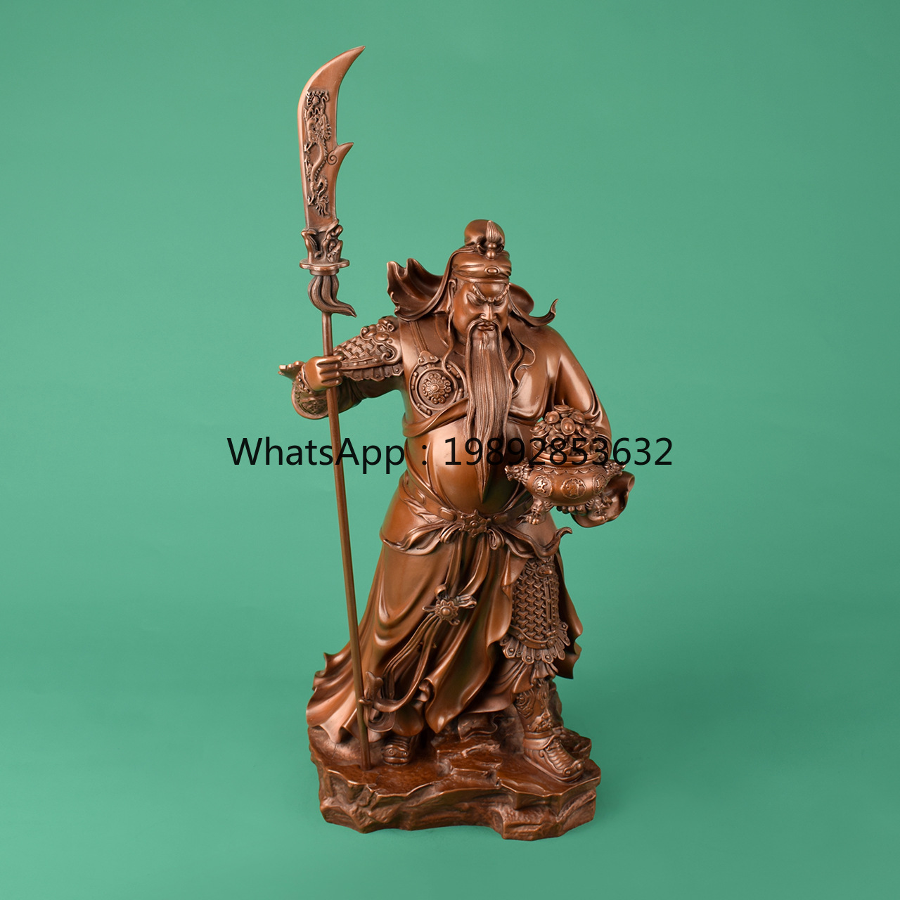 LYY Bronze Yuanbao Guan Gong F - огляд і ціна Home Office Ye