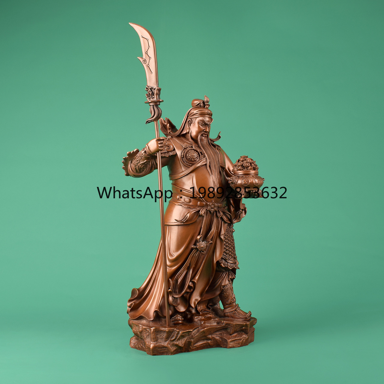 LYY Bronze Yuanbao Guan Gong F - огляд і ціна Home Office Ye