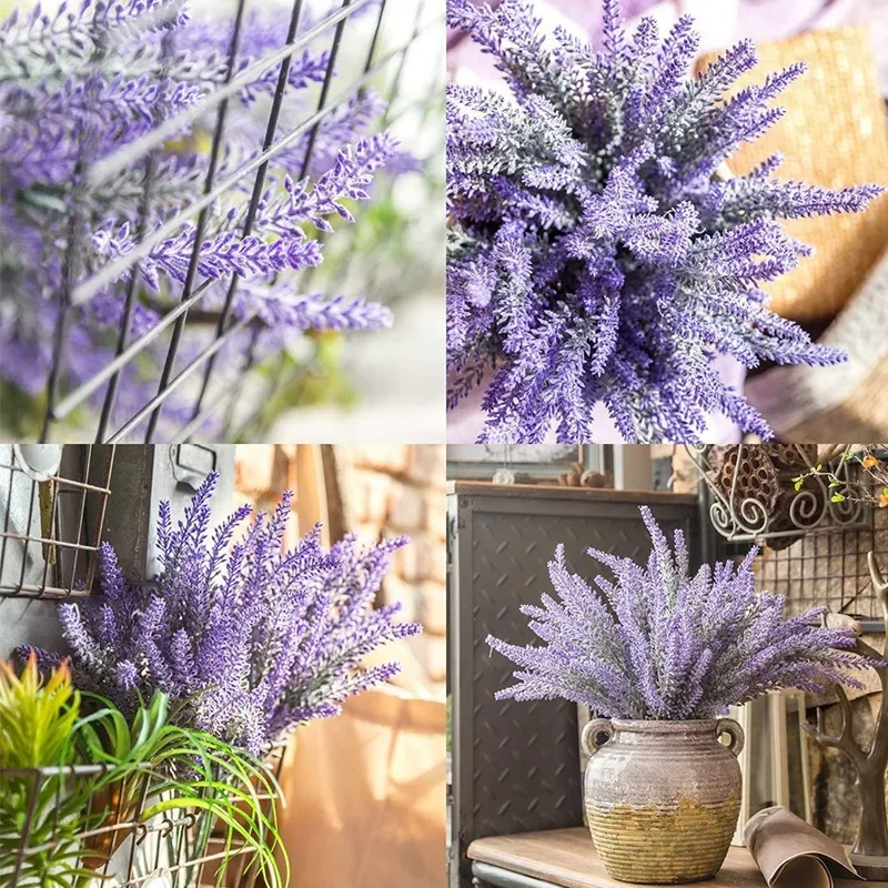 1 Bundle Purple Artificial Lav - огляд і ціна Home Office Desk Ideas