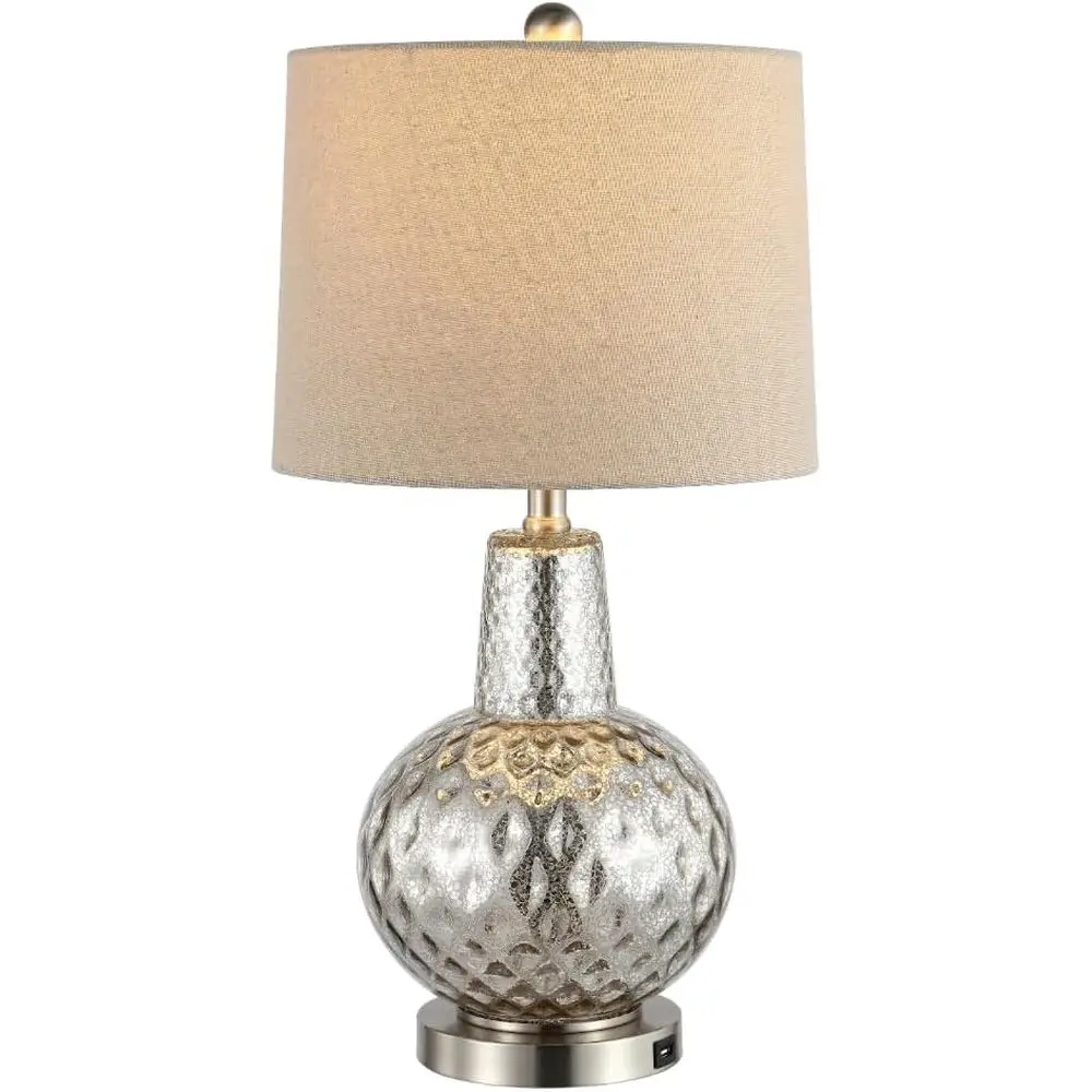 24-inch Silver/Ivory Shade LED - огляд і ціна Home Office In Living Room